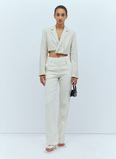 Le Pantalon Ficelle パンツ。 Jacquemus Le Pantalon Ficelle パンツ。 クリーム jac0254011