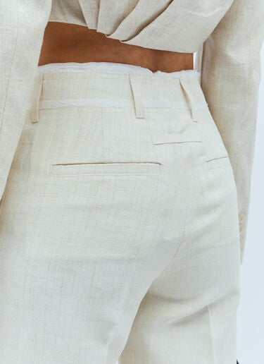 Le Pantalon Ficelle パンツ。 Jacquemus Le Pantalon Ficelle パンツ。 クリーム jac0254011