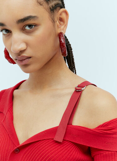 Jacquemus La Maille Colin 开衫 红色 jac0254033