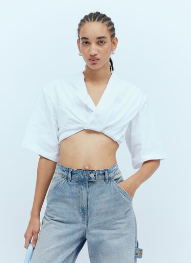 Jacquemus Le Bahia Court T 恤上衣 白色 jac0254037