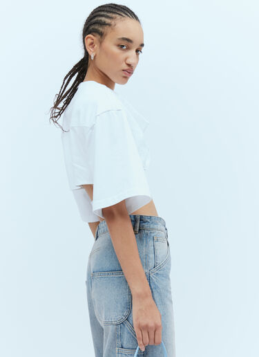 Jacquemus Le Bahia Court T 恤上衣 白色 jac0254037
