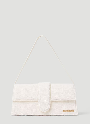 Jacquemus Le Bambino 长款单肩包 奶油色 jac0254069