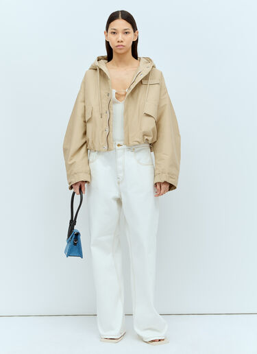 Jacquemus La Parka Courte Caraco 夹克  米色 jac0256001