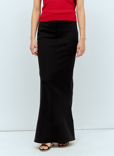 라 쥐프 에스칼라 미디 스커트 Jacquemus 라 쥐프 에스칼라 미디 스커트 블랙 jac0256007