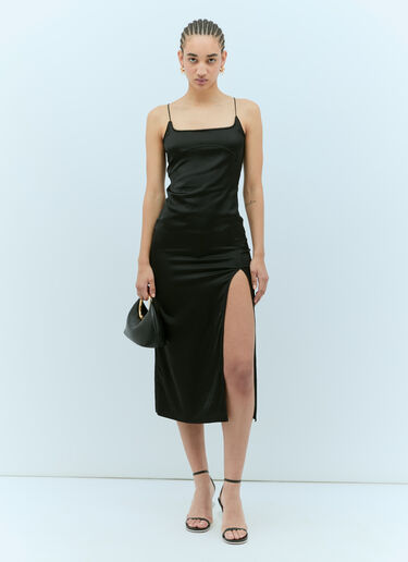 Jacquemus La Robe Notte 中长连衣裙 黑色 jac0256010