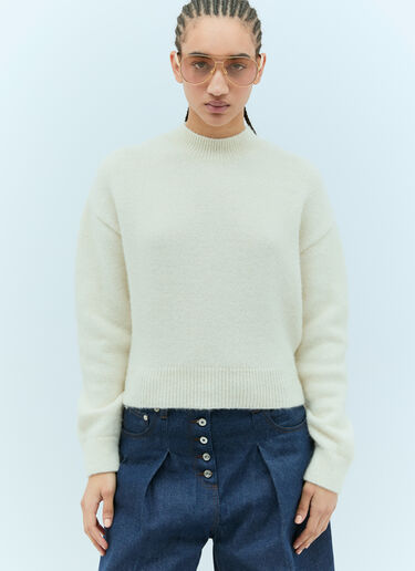 Jacquemus 라 마이유 스웨터 베이지 jac0256028
