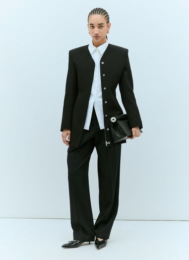レ スリングバック キュビスト ヒール Jacquemus レ スリングバック キュビスト ヒール ブラック jac0256043
