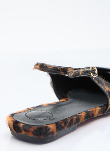 Les Slingbacks Duelo Flats Jacquemus Les Slingbacks Duelo Flats Brown jac0256046