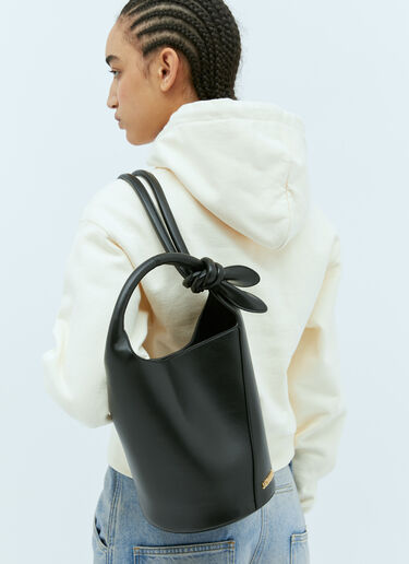 르 쁘띠 투르니 버킷백 Jacquemus 르 쁘띠 투르니 버킷백 블랙 jac0256050