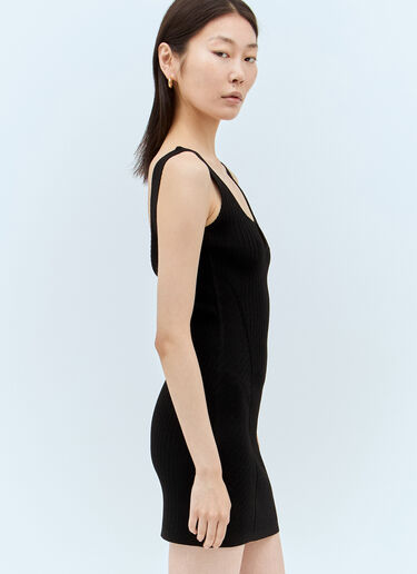 Jacquemus 라 미니 로브 시에라 미니 원피스 블랙 jac0258017