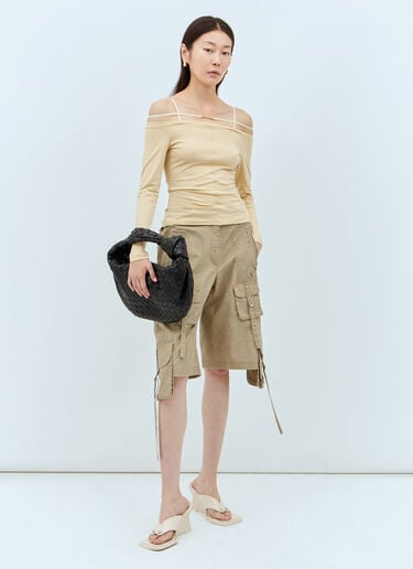 Jacquemus 르 티셔츠 시에라 베이지 jac0258020