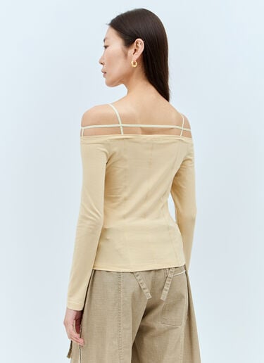 Jacquemus 르 티셔츠 시에라 베이지 jac0258020