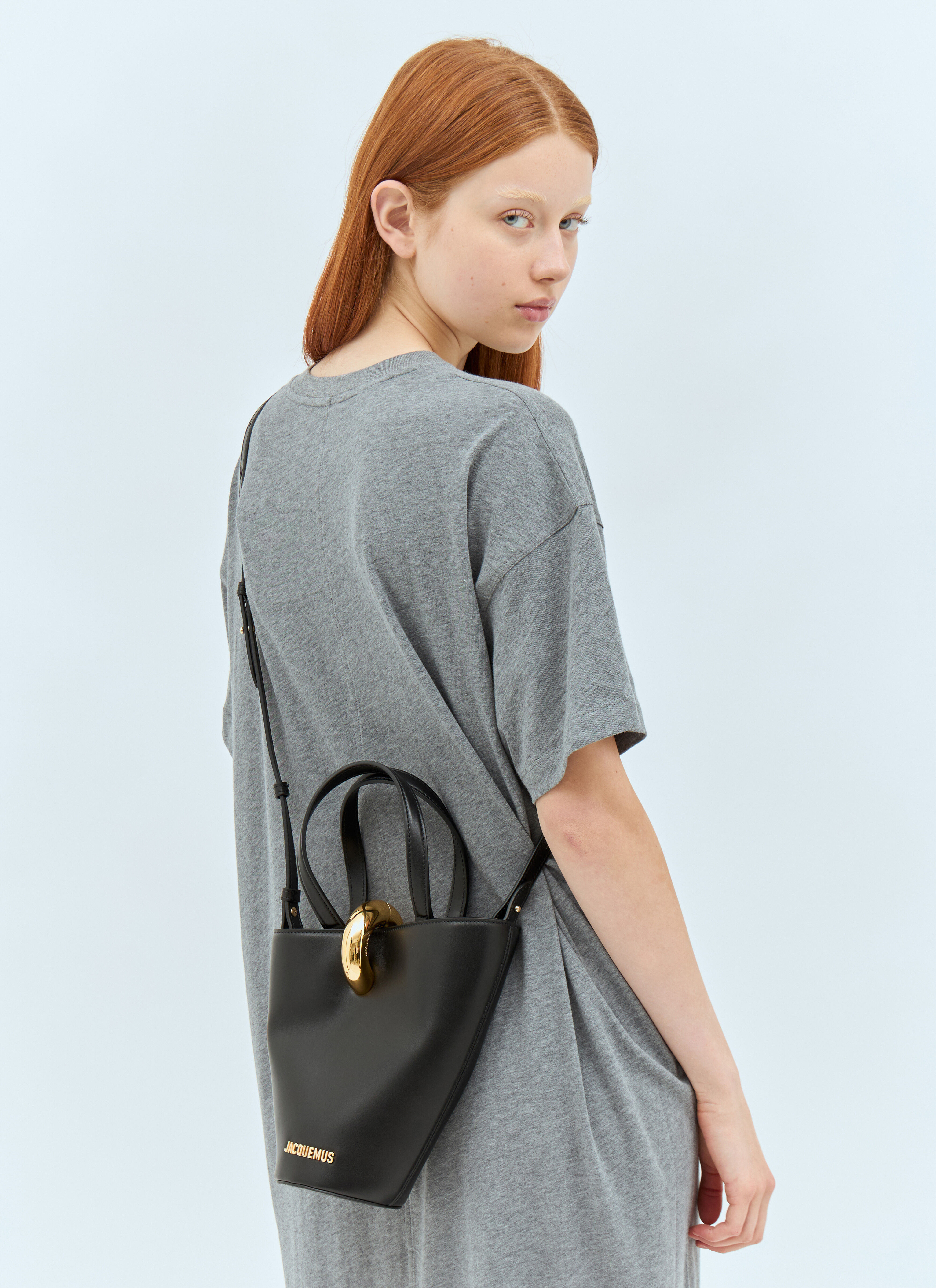 Jacquemus Women's' Le Petit Bambola Bucket Bag in Black | LN-CC®