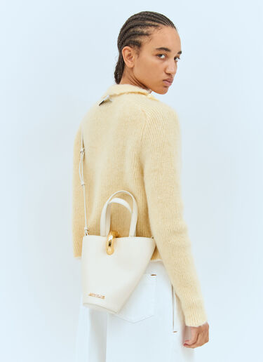 Le Petit Bambola Bucket Bag Jacquemus Le Petit Bambola Bucket Bag Cream jac0258045