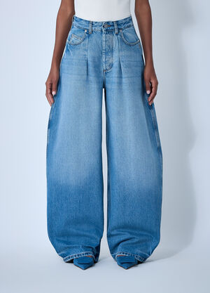 Jacquemus Le De-Nimes Ovalo Jeans Blue jac0262006