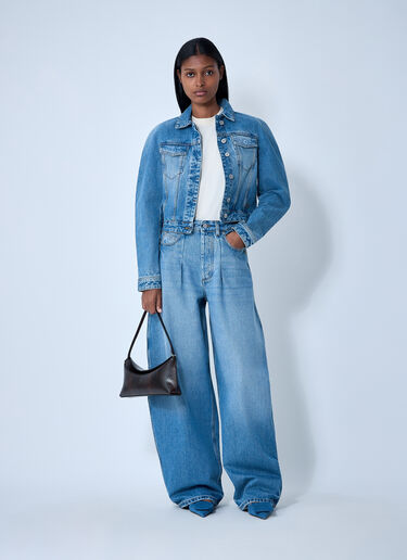Jacquemus Le De-Nimes Ovalo Jeans Blue jac0262006