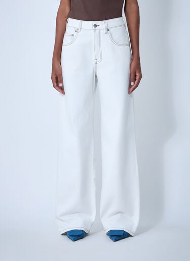 Le De-Nimes Jeans Jacquemus Le De-Nimes Jeans White jac0262007