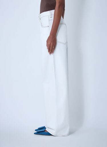 Le De-Nimes Jeans Jacquemus Le De-Nimes Jeans White jac0262007