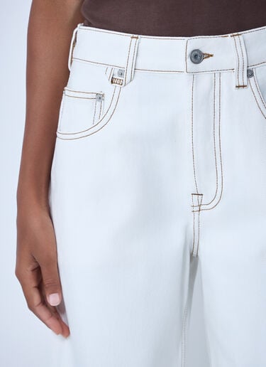 Le De-Nimes Jeans Jacquemus Le De-Nimes Jeans White jac0262007