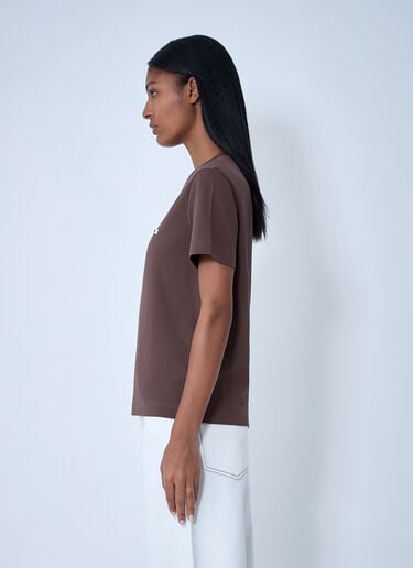 Jacquemus Le T-Shirt Gros Grain Brown jac0262010
