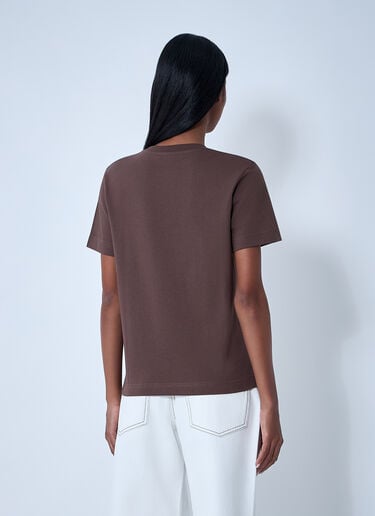 Jacquemus Le T-Shirt Gros Grain Brown jac0262010