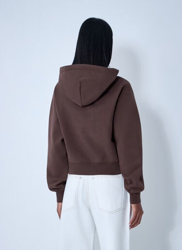 Le Hoodie Gros Grain Jacquemus Le Hoodie Gros Grain Brown jac0262011