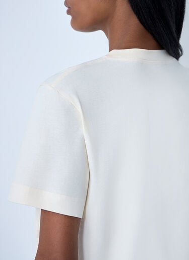 Jacquemus Le T-Shirt Gros Grain Beige jac0262018