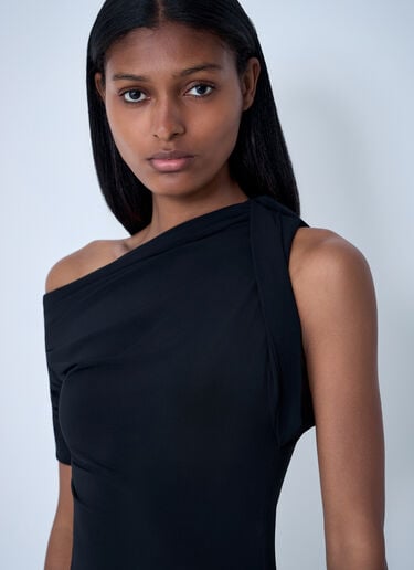 La Mini Robe Drapeado Jacquemus La Mini Robe Drapeado Black jac0262019