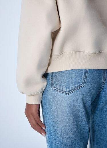 Le Camionneur Gros Grain Sweatshirt Jacquemus Le Camionneur Gros Grain Sweatshirt Light Beige jac0262024