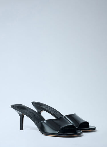 Jacquemus Les Mules Cuisto Black jac0262035