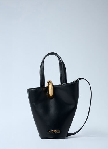 Jacquemus Le Petit Bambola Bucket Bag Black jac0262036