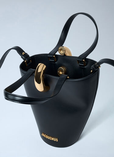 Le Petit Bambola Bucket Bag Jacquemus Le Petit Bambola Bucket Bag Black jac0262036