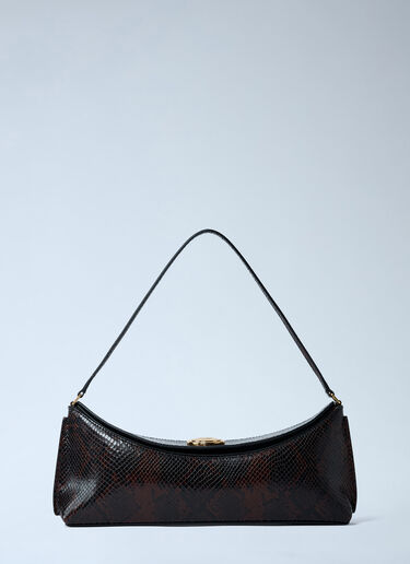 Jacquemus Le Calisso Shoulder Bag Dark Brown jac0262041