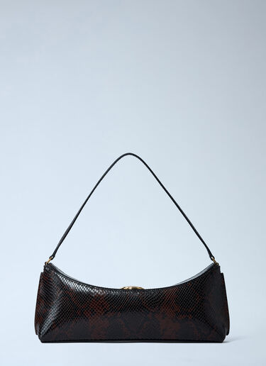 Le Calisso Shoulder Bag Jacquemus Le Calisso Shoulder Bag Dark Brown jac0262041