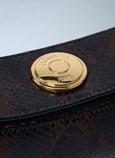 Jacquemus Le Calisso Shoulder Bag Dark Brown jac0262041