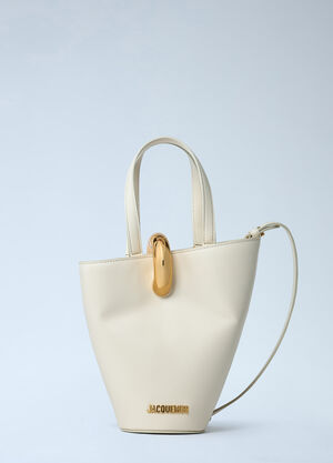 Jacquemus Le Petit Bambola Bucket Bag Ivory jac0262055