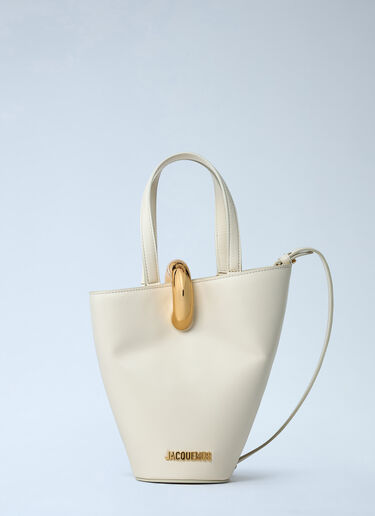 Jacquemus Le Petit Bambola Bucket Bag Ivory jac0262055