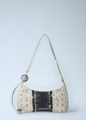 Jacquemus Le Bisou Perle Shoulder Bag Beige jac0262058