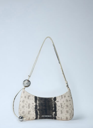 Jacquemus Le Bisou Perle Shoulder Bag Beige jac0262058
