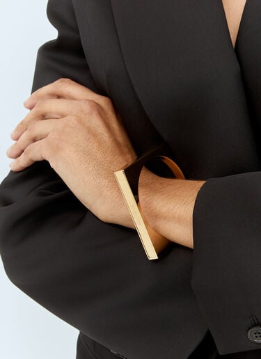 Jacquemus The Carré Bracelet Gold jas0256008