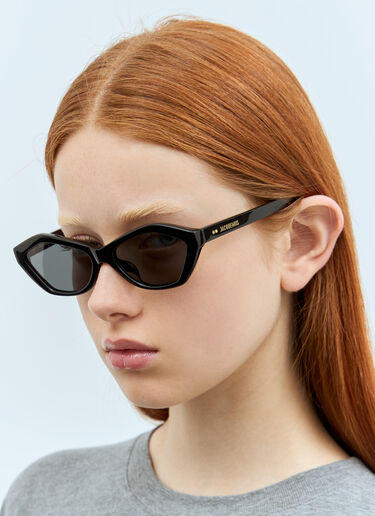 Les Lunettes Bambino 太阳镜 Jacquemus Les Lunettes Bambino 太阳镜 黑色 jas0258001