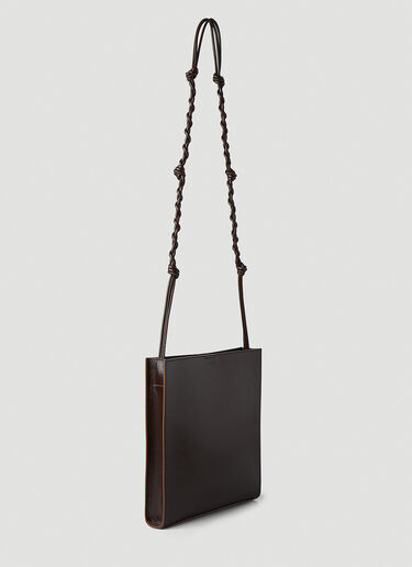 Tangled Medium Crossbody Bag Jil Sander Tangled Medium Crossbody Bag Brown jil0147029