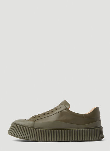 Jil Sander 硫化橡胶运动鞋 绿色 jil0149026
