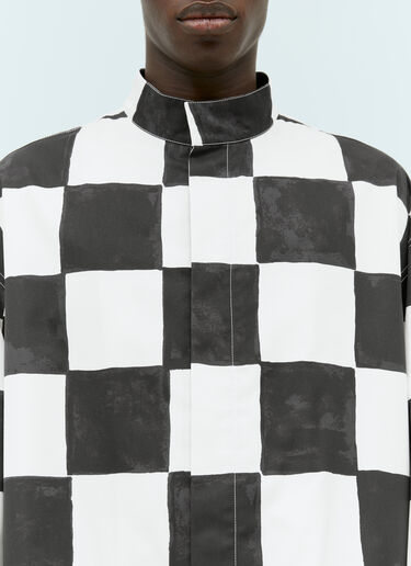 Printed Blouson Jacket Jil Sander Printed Blouson Jacket Black jil0154001