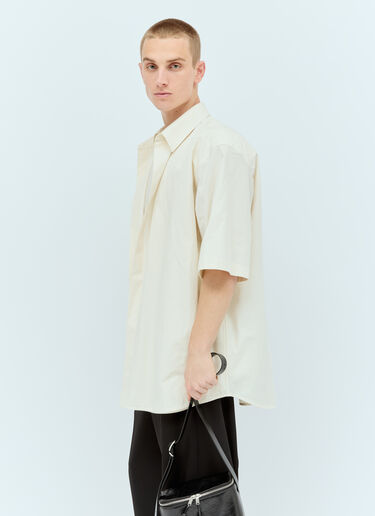 Jil Sander 레이어드 포플린 셔츠 크림 jil0156001
