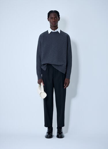 Jil Sander Wool Sweater Grey jil0161002