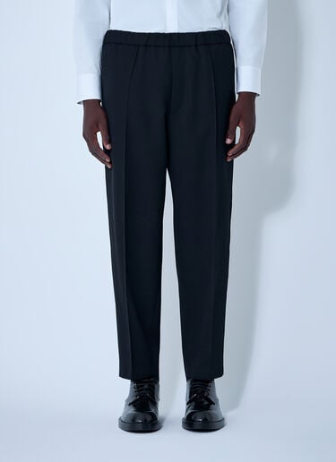 Jil Sander Tailored Wool Pants Black jil0161003