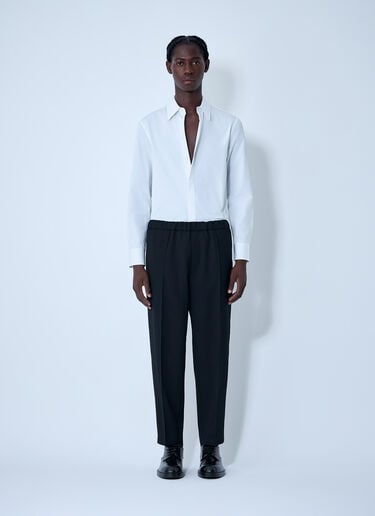 Jil Sander Tailored Wool Pants Black jil0161003