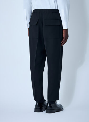 Tailored Wool Pants Jil Sander Tailored Wool Pants Black jil0161003