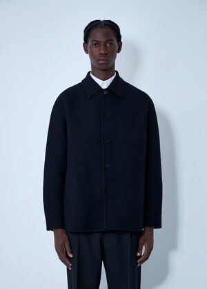 Jil Sander Wool Shirt Black jil0161005